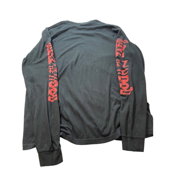 Boyz In The Hood Movie Color Graphic Print On Black Longsleeve T-Shirt Size L - Picture 6 of 7